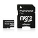 Transcend - Pamě?ová karta flash (adaptér microSDHC - SD zahrnuto) - 16 GB - Class 10 - microSDHC TS16GUSDHC10