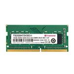 Transcend paměť 16GB Industrial ECC SODIMM DDR4 3200 1Rx8 2Gx8 CL22 1.2V TS2GSH72V2E3-I