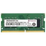 Transcend paměť 4GB SODIMM DDR4 2666 1Rx8 512Mx8 CL19 1.2V TS2666HSH-4G