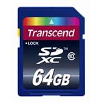 Transcend Premium - Pamě?ová karta flash - 64 GB - Class 10 - SDXC TS64GSDXC10