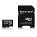 Transcend Premium - Pamě?ová karta flash (adaptér microSDHC - SD zahrnuto) - 64 GB - UHS Class 1 / TS64GUSDXC10