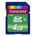 TRANSCEND SDHC Class 4 4GB TS4GSDHC4