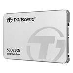 TRANSCEND SSD250N 1TB NAS SSD disk 2.5'' SATA III 6Gb/s, 3D TLC, Aluminium casing, 560MB/s R, 480MB/s W, stř TS1TSSD250N