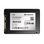 TRANSCEND SSD452K2 1TB Industrial (3K P/E) SSD disk 2.5" SATA3, 3D TLC, Aluminium case, 560MB/s R, 520 MB/W TS1TSSD452K2
