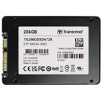 TRANSCEND SSD472K 128GB Industrial (3K P/E) SSD disk 2.5" SATA3, 3D TLC, BiCS5, 560MB/s R, 520 MB/s W, čer TS128GSSD472K