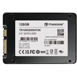 TRANSCEND SSD472K-VS1 128GB Industrial (3K P/E) SSD disk 2.5" SATA3, 3D TLC, BiCS5, 560MB/s R, 520 MB/ TS128GSSD472K-VS1