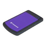 Transcend StoreJet 25H3P - Pevný disk - 1 TB - externí (přenosný) - 2.5" - USB 3.0 - 5400 ot/min. - TS1TSJ25H3P