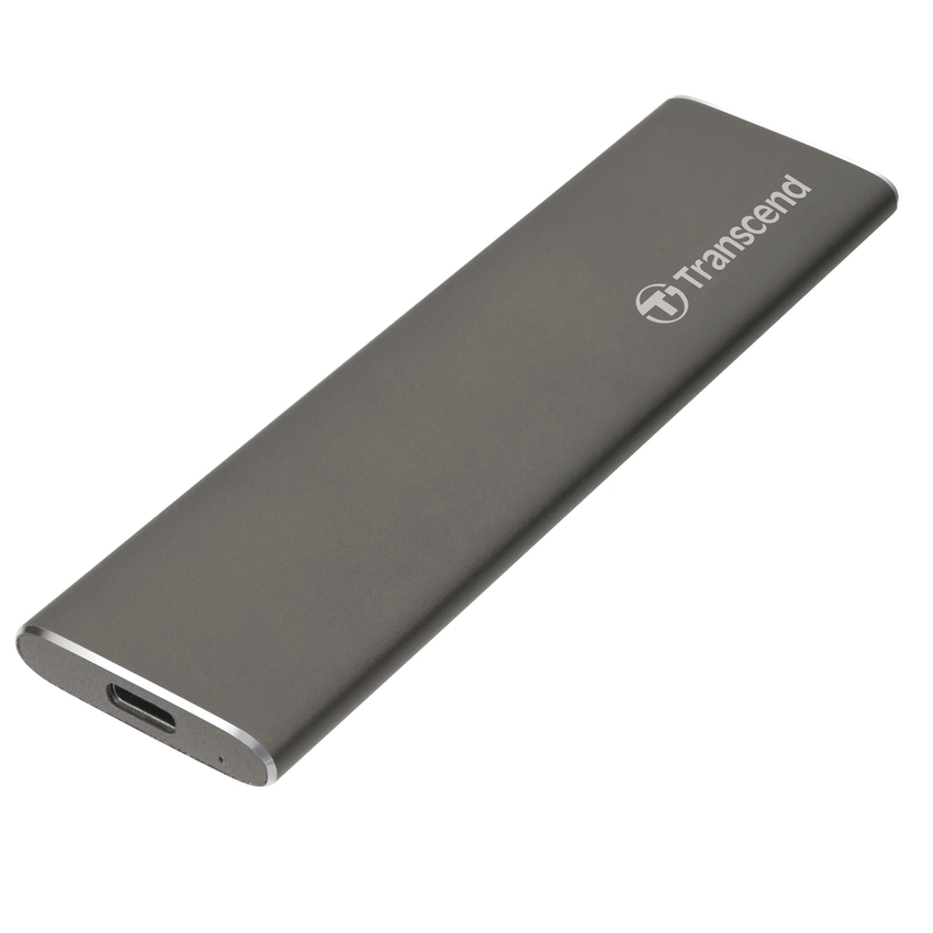Transcend StoreJet 600, 480GB, USB-C, Externí SSD disk, vesmírně šedý TS480GSJM600