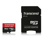 Transcend TS64GUSDU1 - Pamě?ová karta flash - 64 GB - UHS Class 1 / Class10 - SDXC UHS-I