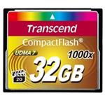 Transcend Ultimate - Pamě?ová karta flash - 32 GB - 1000x - CompactFlash TS32GCF1000