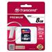 Transcend Ultimate - Pamě?ová karta flash - 8 GB - Class 10 - 200x - SDHC TS8GSDHC10