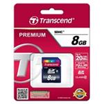 Transcend Ultimate - Pamě?ová karta flash - 8 GB - Class 10 - 200x - SDHC TS8GSDHC10