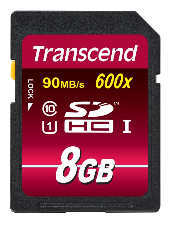 Transcend Ultimate - Pamě?ová karta flash - 8 GB - UHS Class 1 / Class10 - 133x - SDHC UHS-I TS8GSDHC10U1