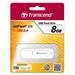 TRANSCEND USB Flash Disk JetFlash®370, 8GB, USB 2.0, White (R/W 13/4 MB/s) TS8GJF370
