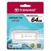 TRANSCEND USB Flash Disk JetFlash®730, 64GB, USB 3.0, White (R/W 80/25 MB/s) TS64GJF730