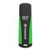 TRANSCEND USB Flash Disk JetFlash®810, 64GB, USB 3.0, Black/Green (voděodolný, nárazuvzdorný) (R/W 80/25 MB/s TS64GJF810