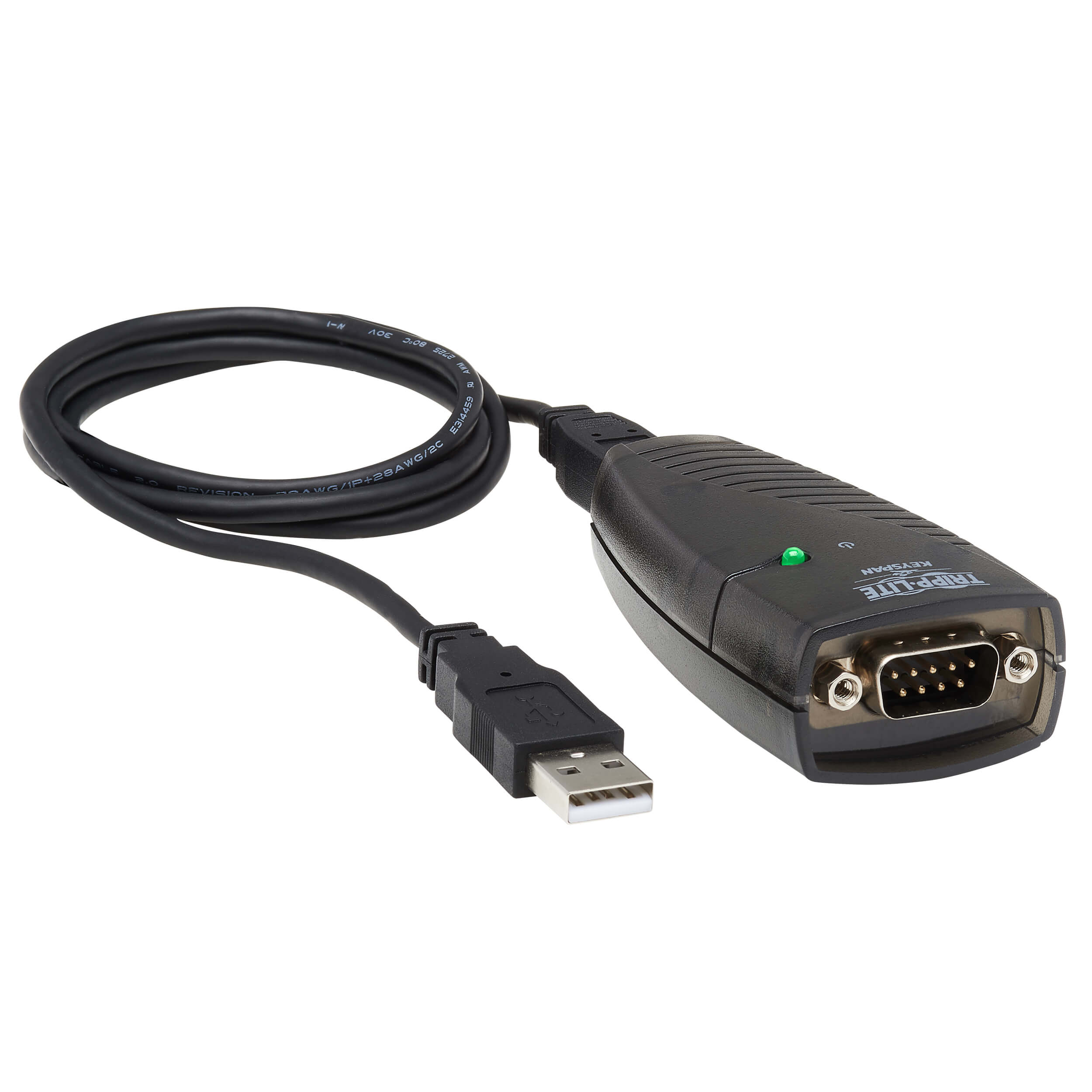 Tripplite Adaptér USB-A / RS232 (DB9), Samec/Samec, 0.91m USA-19HS