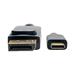 Tripplite Adaptér USB-C / DisplayPort, 4K 60Hz (Samec/Samec), kabel 1.8m U444-006-DP