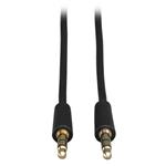 Tripplite Audio kabel pro mikrofony, reproduktory a sluchátka stereo 3.5mm jack (Samec/Samec), 1.83m P312-006