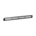 Tripplite Patch Panel 48-Port 1U Rack Nestíněný,Keystone/Multimedia,RJ45 Ethernet,USB,HDMI, Cat5e/6 N062-048-KJ