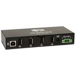 Tripplite Rozbočovač 4x USB 2, průmyslový, odolnost ESD 15kV, kovové pouzdro, možnost montáže U223-004-IND