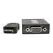 Tripplite Video adaptér HDMI / VGA + zvuk, pro počítače, (Samec/Samice), 15.2cm P131-06N