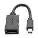 Tripplite Video adaptér Mini DisplayPort / DisplayPort, 4K 60Hz (Samec/Samice), černá, 15.24cm P139-06N-DP4K6B