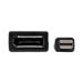 Tripplite Video adaptér Mini DisplayPort / DisplayPort, 4K 60Hz (Samec/Samice), černá, 15.24cm P139-06N-DP4K6B