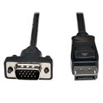 Tripplite Video kabel DisplayPort 1.2 s aretací / VGA (Samec/Samec), 1.8m P581-006-VGA-V2