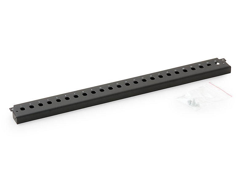 Triton 19" Čelní panel pro optickou vanu 1U pro max. 24 ST spojek RAB-FO-X58-A1