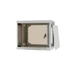 TRITON 19" jednodielny nástenny rozvádzač LBA 12U/500mm light, odnímatelné boční kryty RAL7035 LUA-12-AS5-CAY-A1