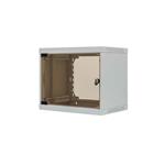 TRITON 19" jednodielny nástenny rozvádzač LBA 9U/500mm light RAL7035 LBA-09-AS5-CAY-A1