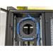 Triton 19" polička pro kabelovou rezervu 1U RAL9005 RAB-VP-R01-A1
