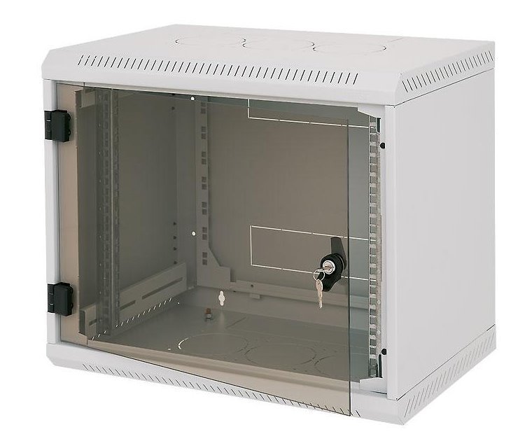 Triton 19' rozvaděč jednodílný 15U/500mm vylamovací otvor pro ventilátor RAL7035, šedý RBA-15-AS5-CAX-A6