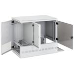 Triton 19' rozvaděč nástěnný 12U/900x540mm + 3U,server vpravo RAL7035 šedá RFA-12-A95-CAX-A13