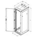 Triton 19' rozvaděč stojanový rozebiratelný 15U/600x800 RAL7035, šedá RZA-15-A68-CAX-N1