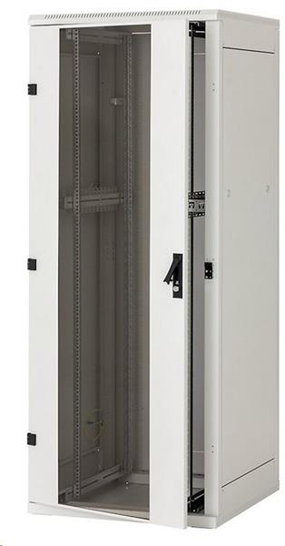 Triton 19' rozvádzač stojanový 42U/800x1100 dvojkrídové dv. Perf. 80%-6mm RAL7035 RMA-42-G80-CDX-N1