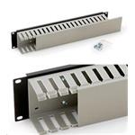 TRITON 19" vyvazovací panel 2U jednostranná plastová lišta, šedá RAC-VP-X04-A1