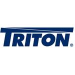 TRITON Dveře 42U sklo,š: 600mm,vč.kování RAL7035 RAC-DB-A07-X1
