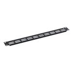 Triton - Slepý panel pro regál - RAL 9005 - 1U - 19" RAB-ZP-P41-A1