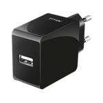 TRUST Fast USB Wall Charger 12W, Plug:UK! 22241