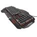 Trust GXT 850 Metal Herní klávesnice CZ/SK / 3 druhy podsvícení / 12 media kláves / kovová / USB 21632