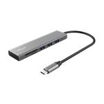 TRUST HALYX FAST USB-C HUB & CARD READER 24191