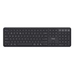 TRUST klávesnice Vaiya, Membránová, Bezdrátová, černá, HU 26008