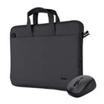 TRUST Laptop Bag And Mouse Set - černý 24988