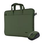 TRUST Laptop Bag And Mouse Set - zelený 24989