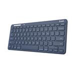 TRUST LYRA COMPACT WIRELESS KEYBOARD US modrá 25095