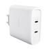 TRUST MAXO 100W 2P USB-C GAN CHARGER WHT 25528