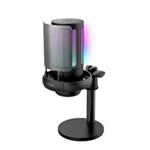 TRUST mikrofon GXT238 Auron, USB-C, RGB, černá 26081