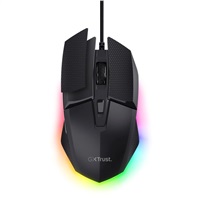 TRUST Myš GXT 121 Felox+, Drátová USB, RGB, černá 25603